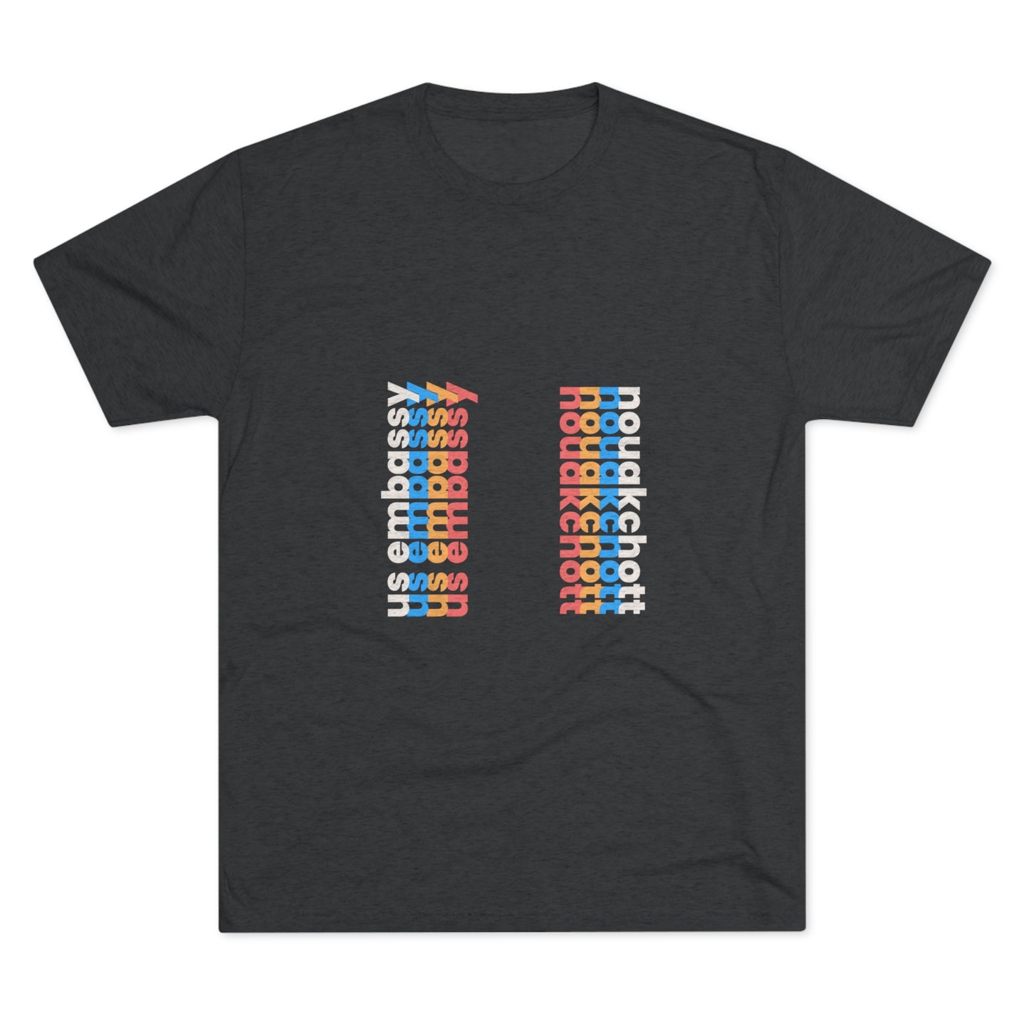 Retro Verso T-Shirt: Nouakchott