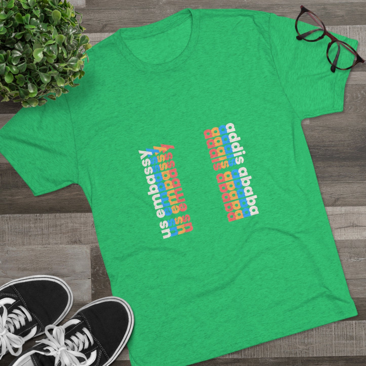 Retro Verso T-Shirt: Addis Ababa