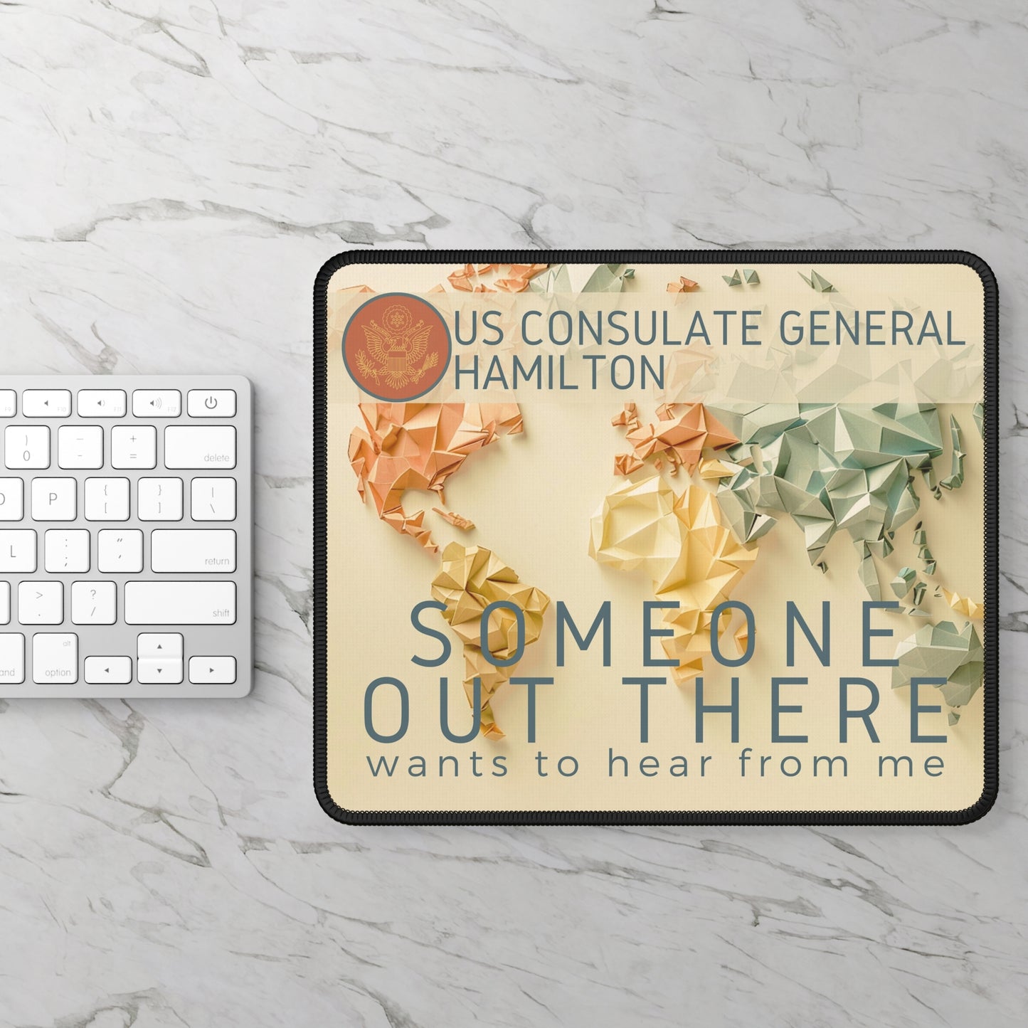 Gorgeous Reminder Mouse Pad: Hamilton