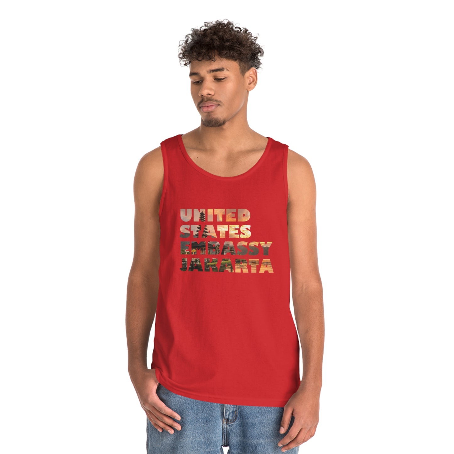 Read the Lines Tank Top: Jakarta