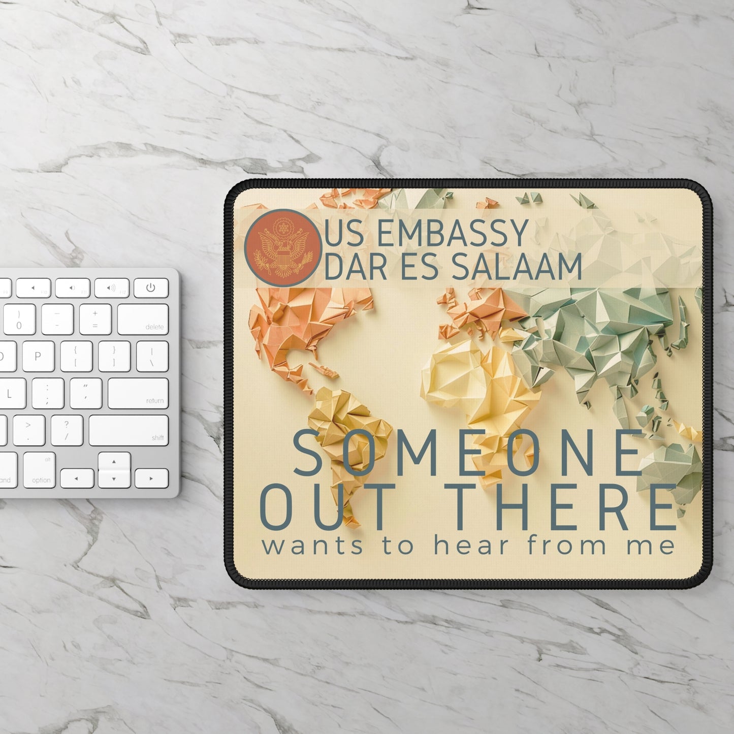 Gorgeous Reminder Mouse Pad: Dar es Salaam