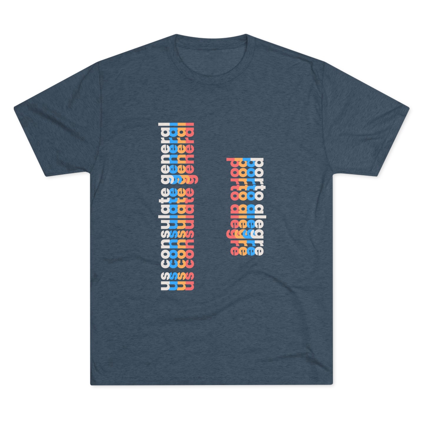 Retro Verso T-Shirt:  Porto Alegre