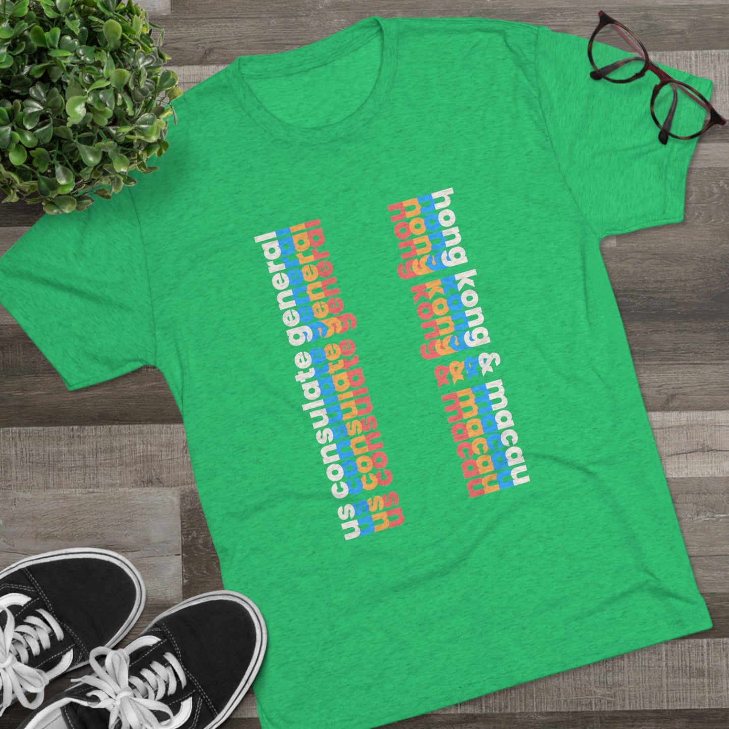 Retro Verso T-Shirt:  Hong Kong & Macau