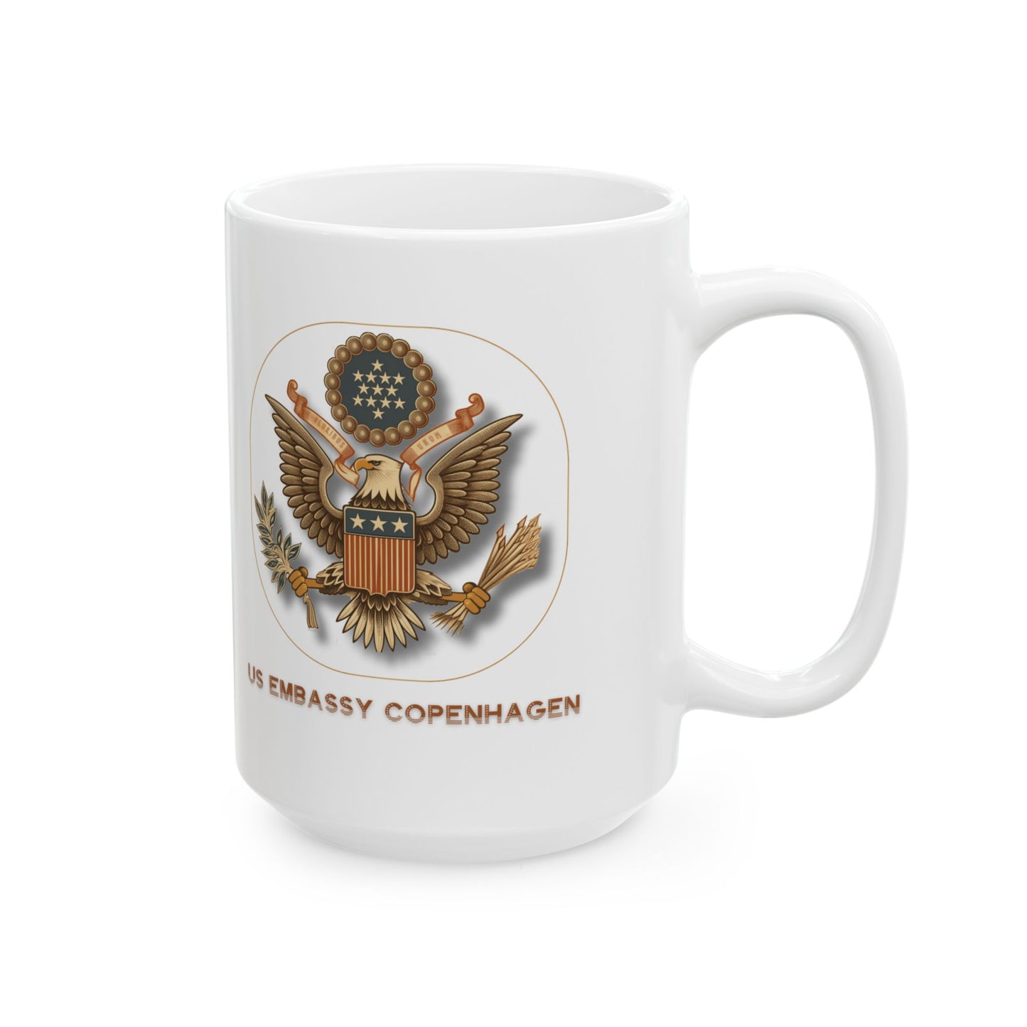 Vintage Great Seal Coffee Mug: Copenhagen