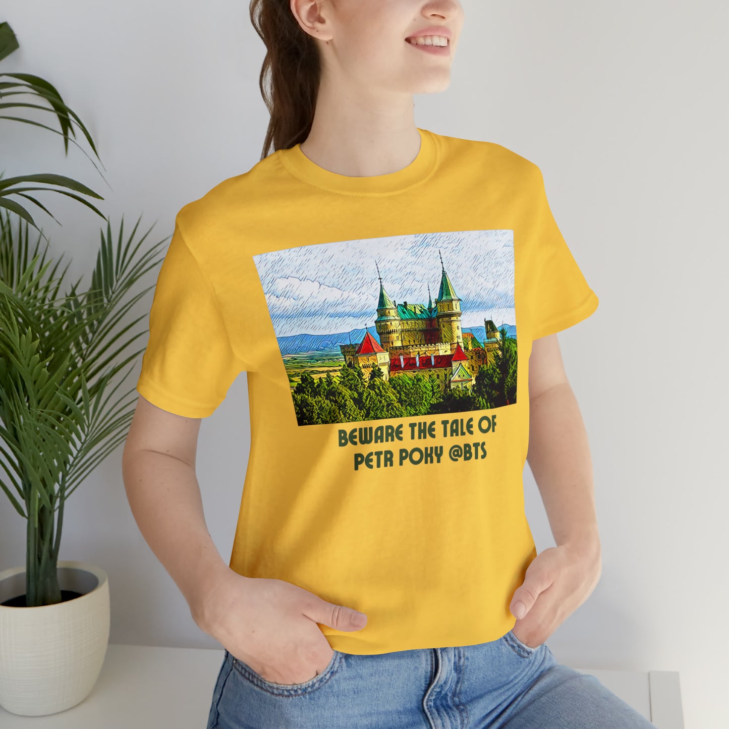 Comfy Short Sleeve T-Shirt: Bratislava