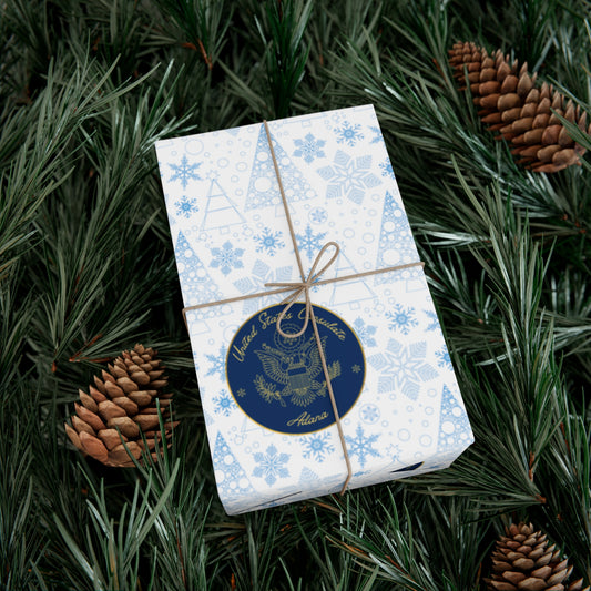 Holiday Gift Wrapping Paper: Adana