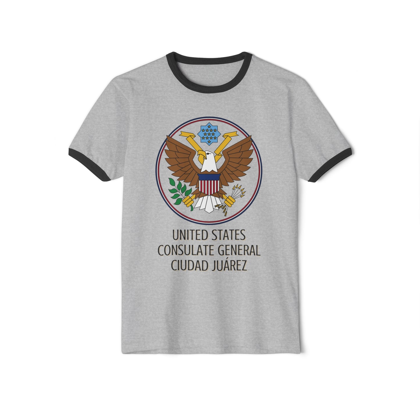 Art Deco Ringer T-Shirt: Ciudad Juárez