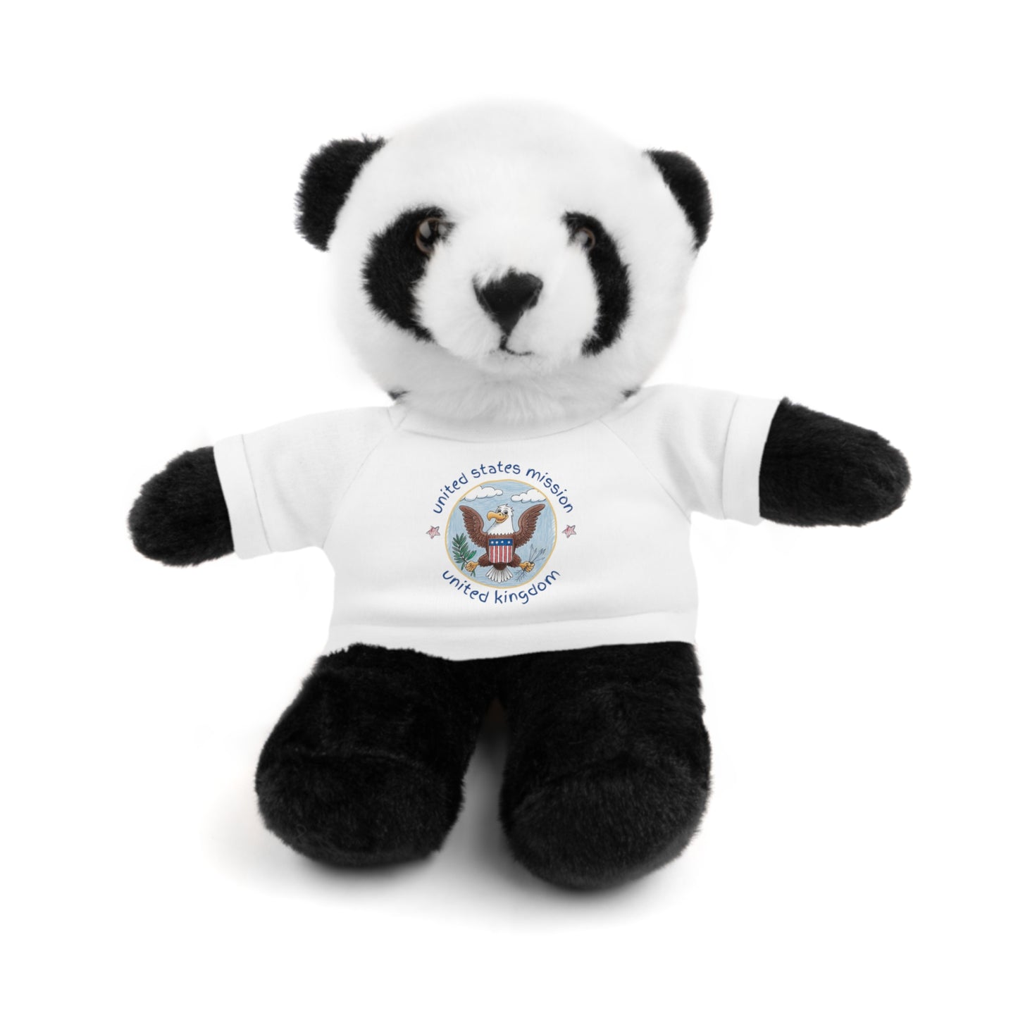 Cutest Ever Stuffed Animal With Post Tee: United Kingdom