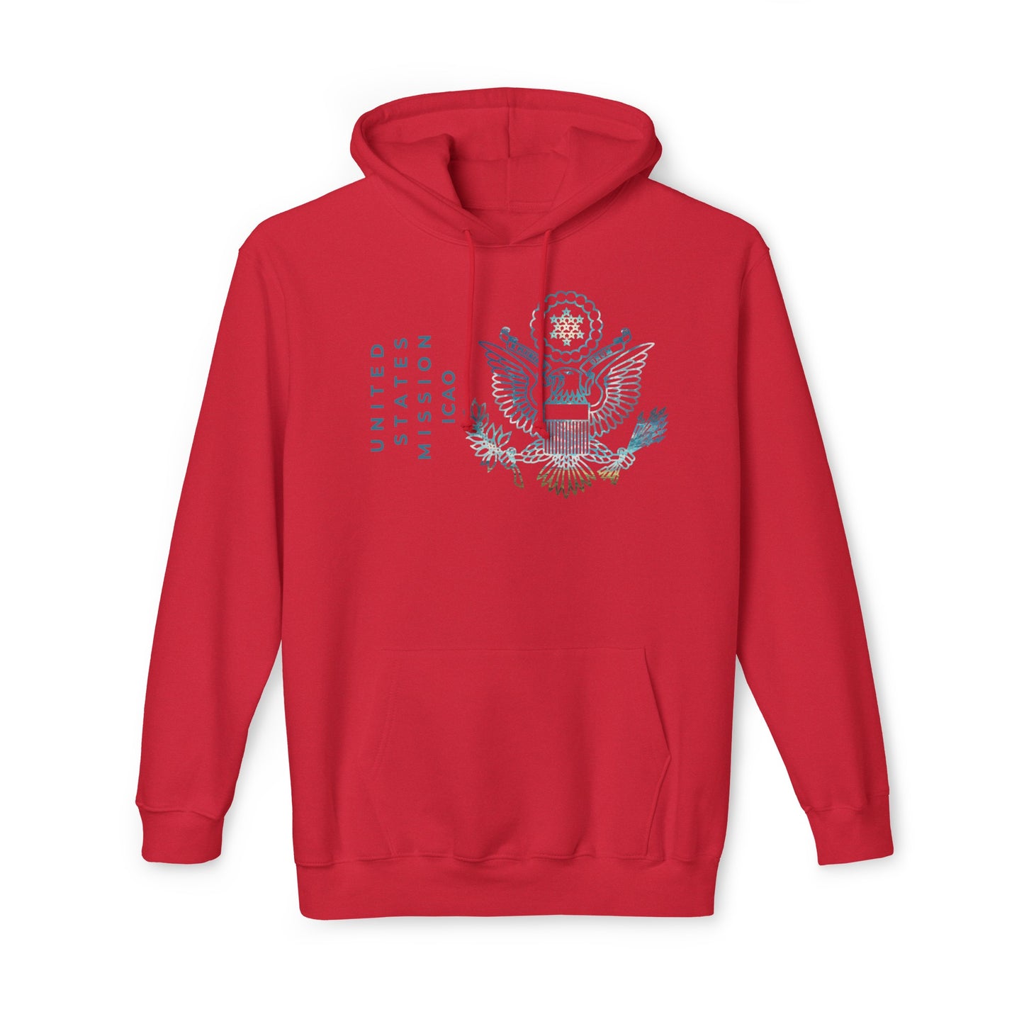 Modern, Made in the USA Hoodie: ICAO