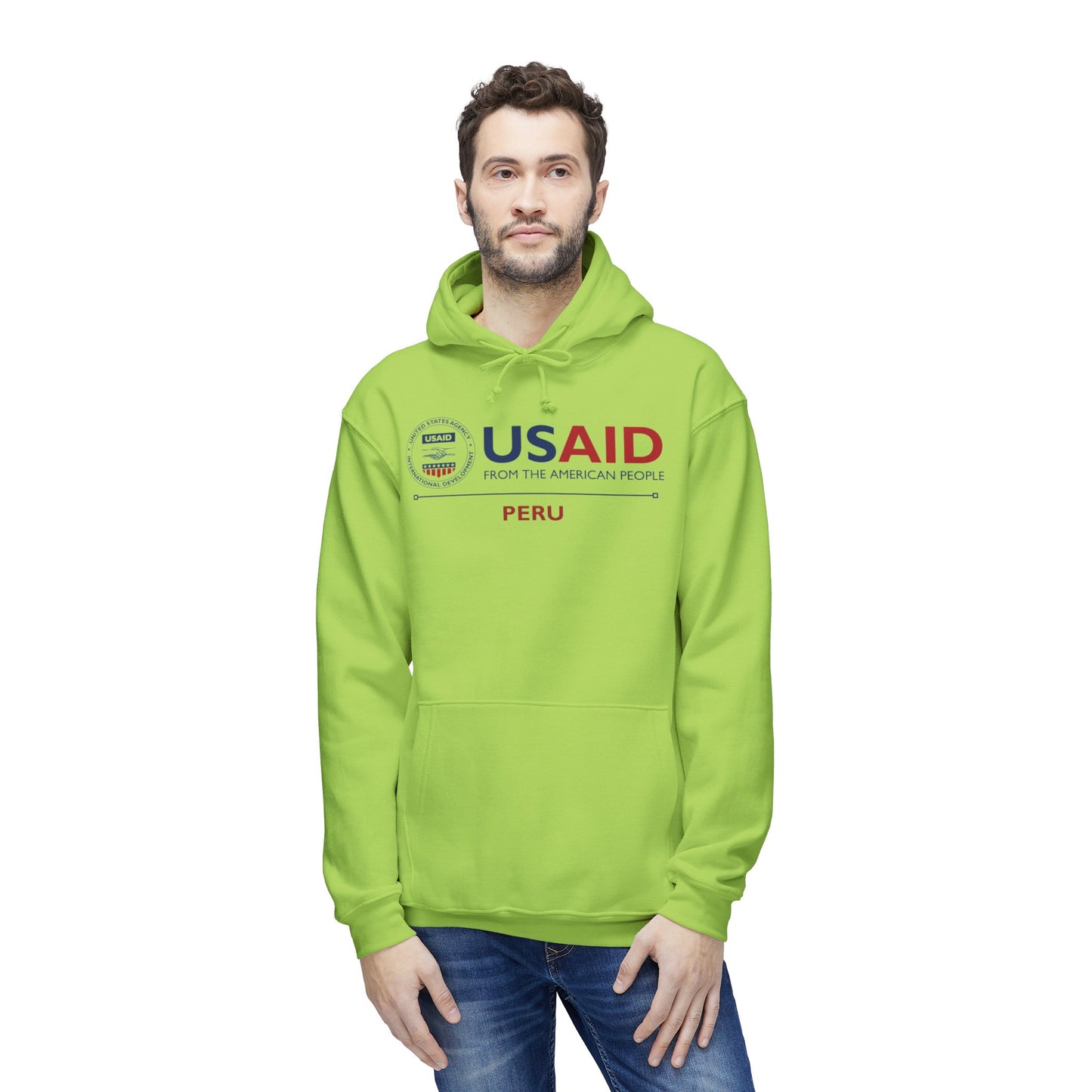 Made in the USA Hoodie, USAID: Peru