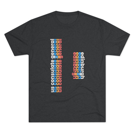 Retro Verso T-Shirt:  Edinburgh