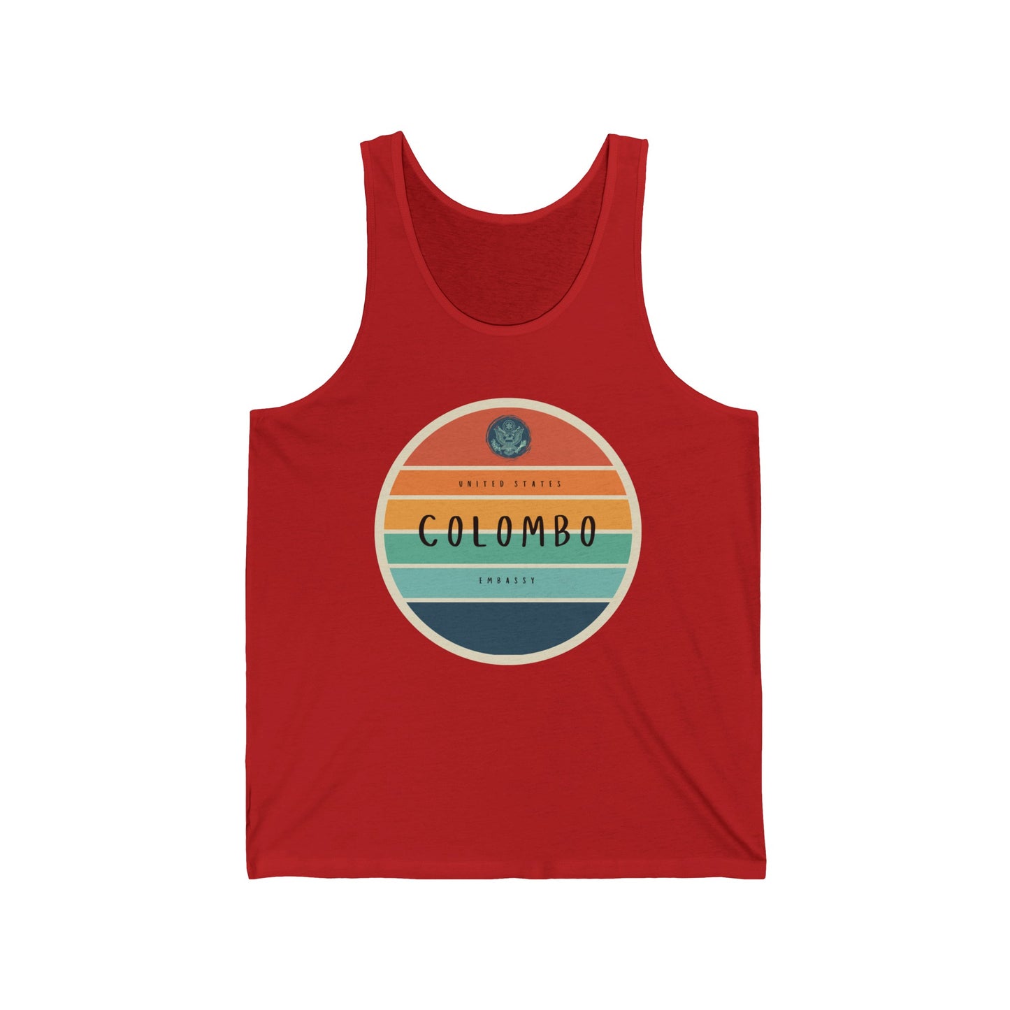 Setting Sun Tank Top: Colombo