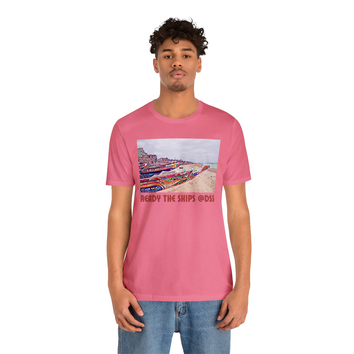 Comfy Short Sleeve Fun T-Shirt: Dakar