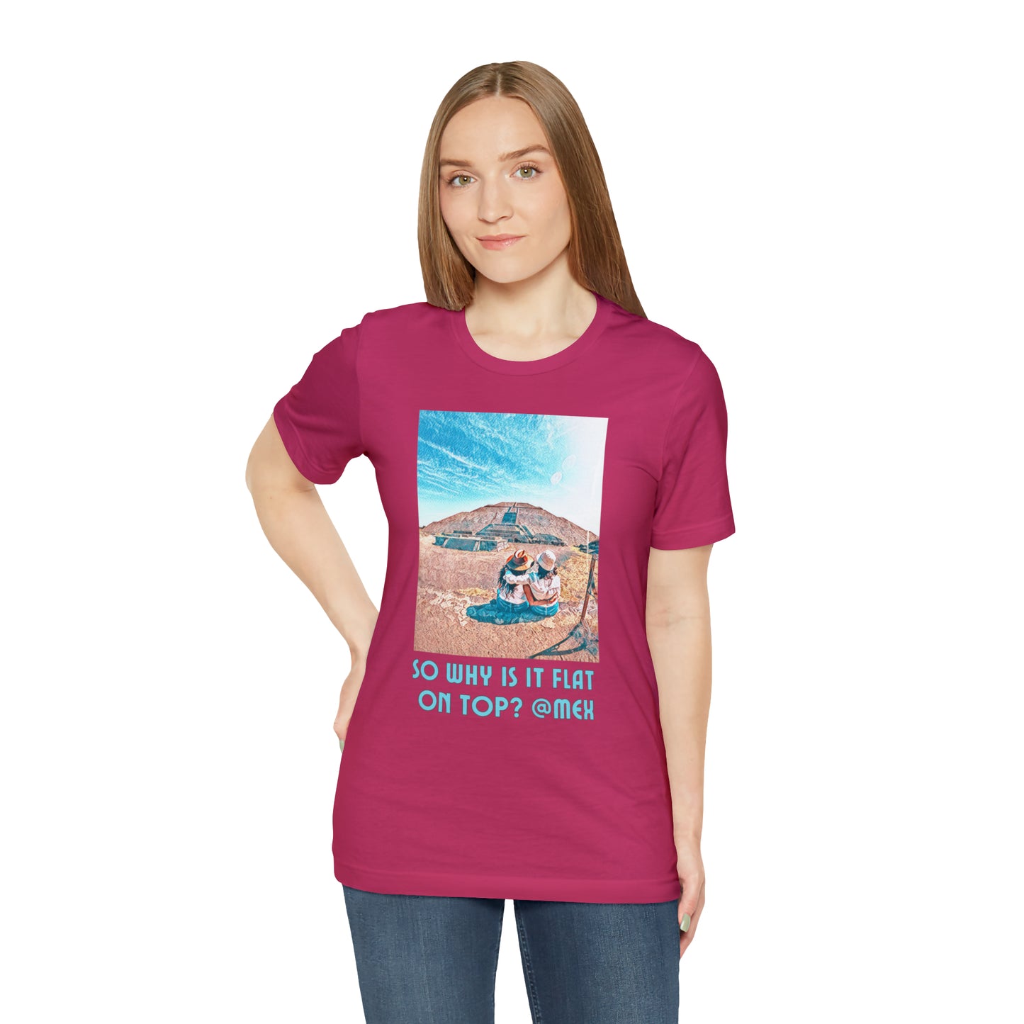 Comfy Short Sleeve Fun T-Shirt: Mexico