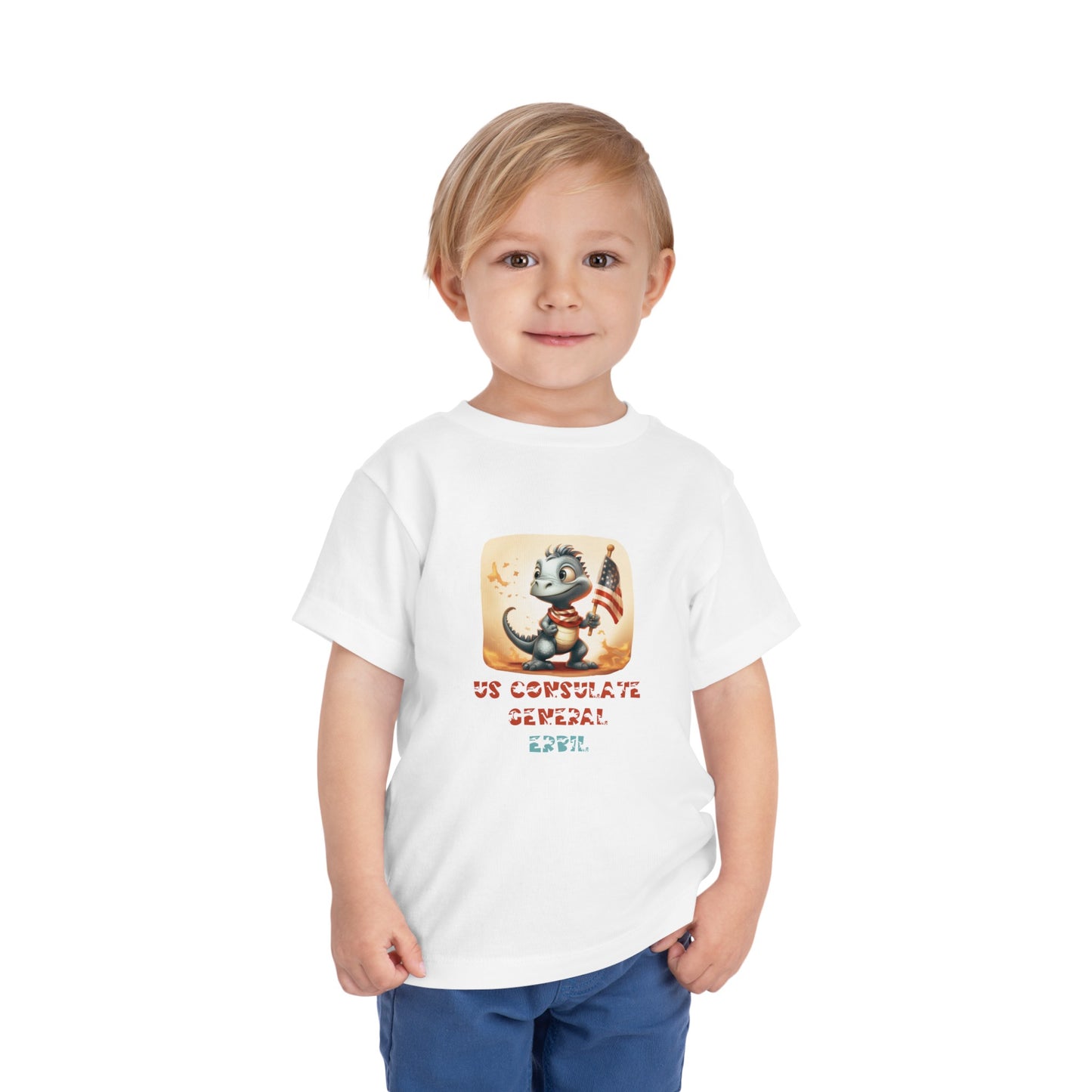 Kid's Dinosaur T-Shirt: Erbil