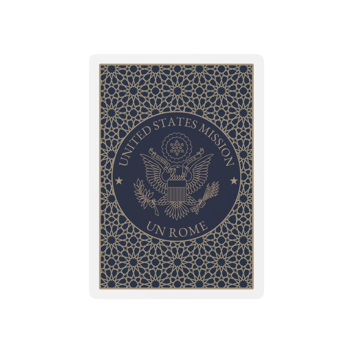 Elegant Playing Cards: UN Rome