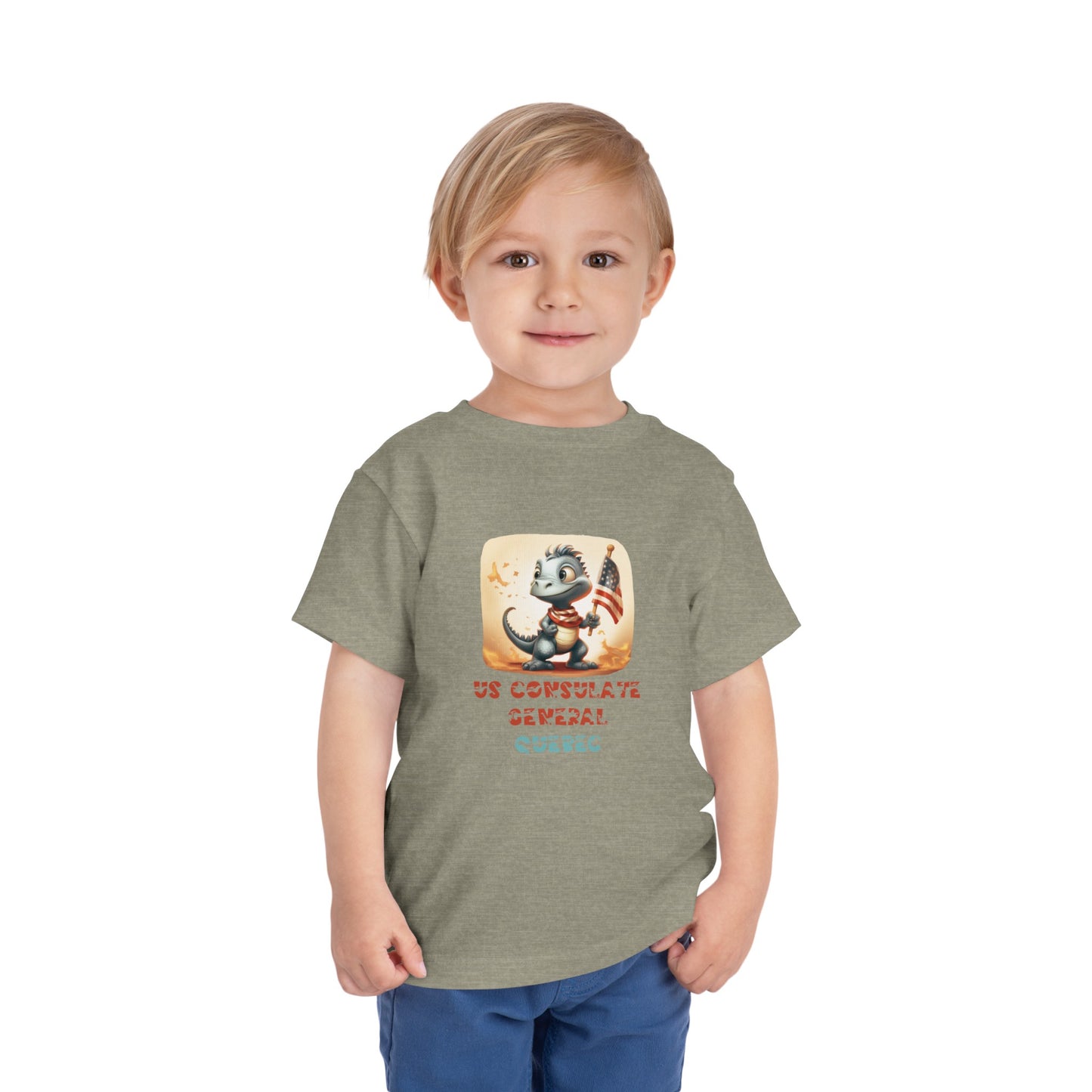 Kid's Dinosaur T-Shirt: Quebec