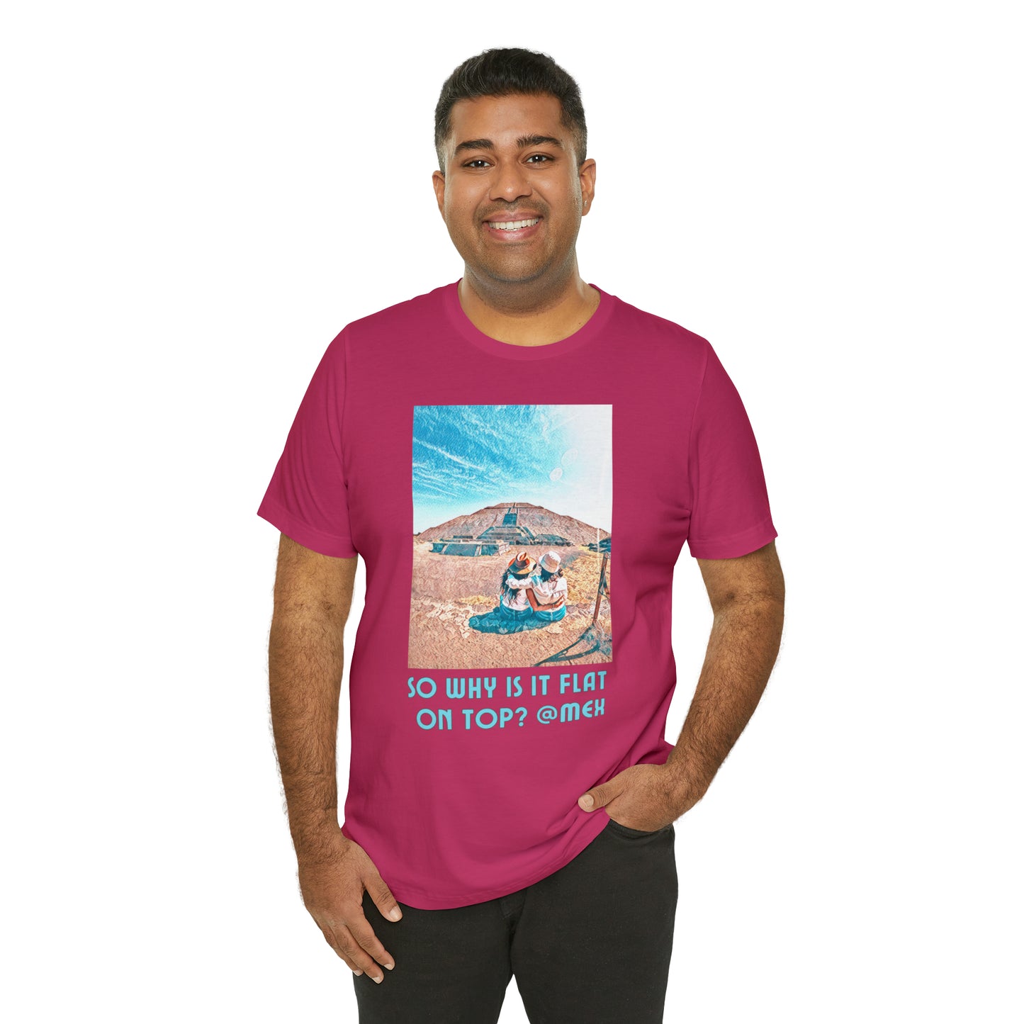 Comfy Short Sleeve Fun T-Shirt: Mexico