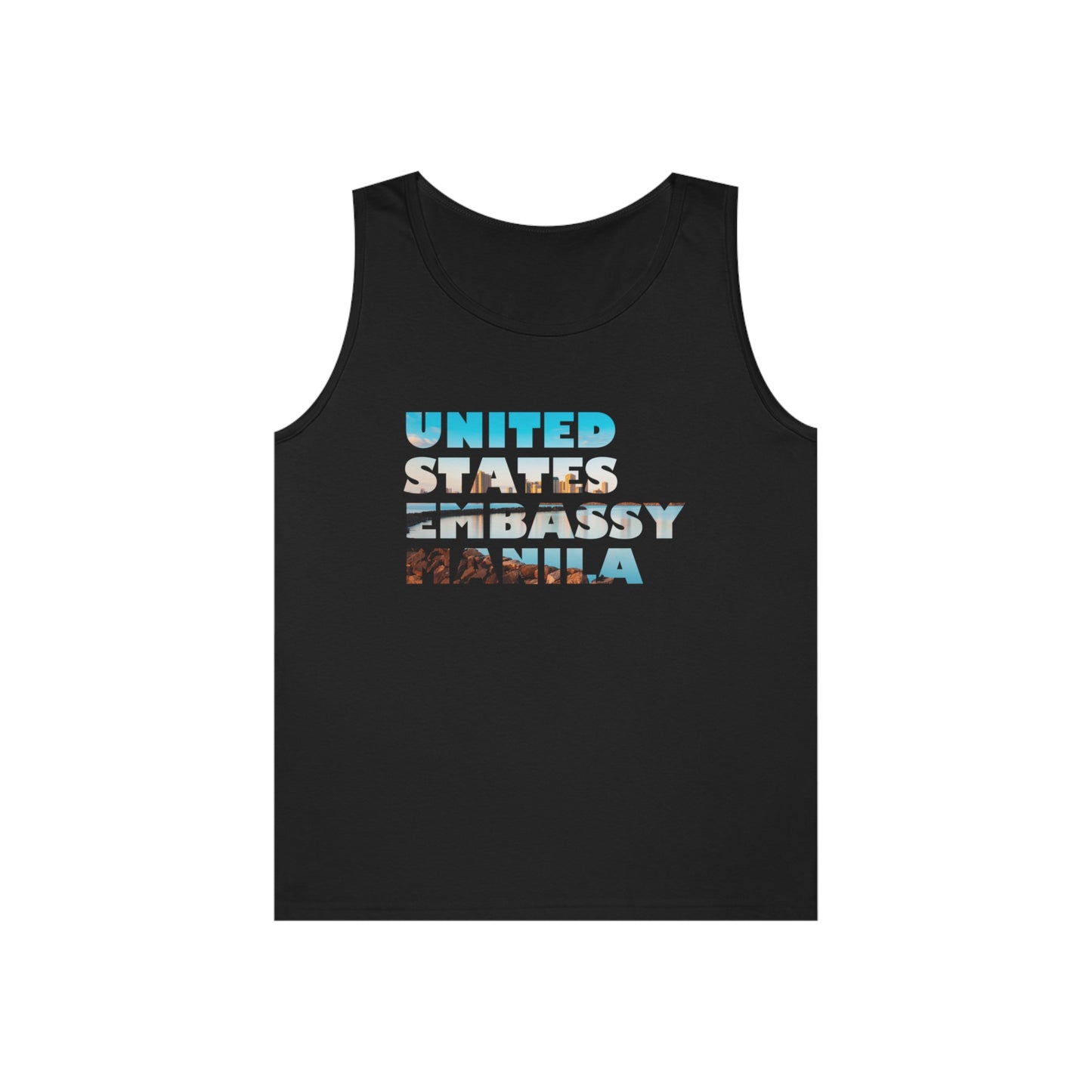 Read the Lines Tank Top: Manila