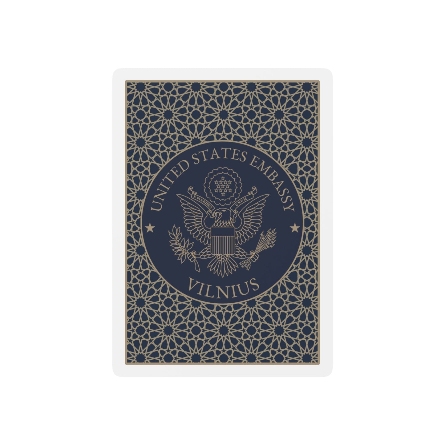 Elegant Playing Cards: Vilnius