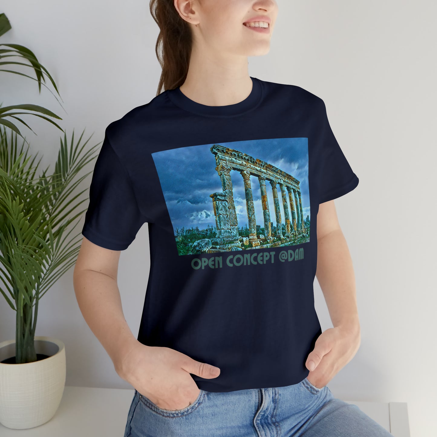 Comfy Short Sleeve T-Shirt: Damascus
