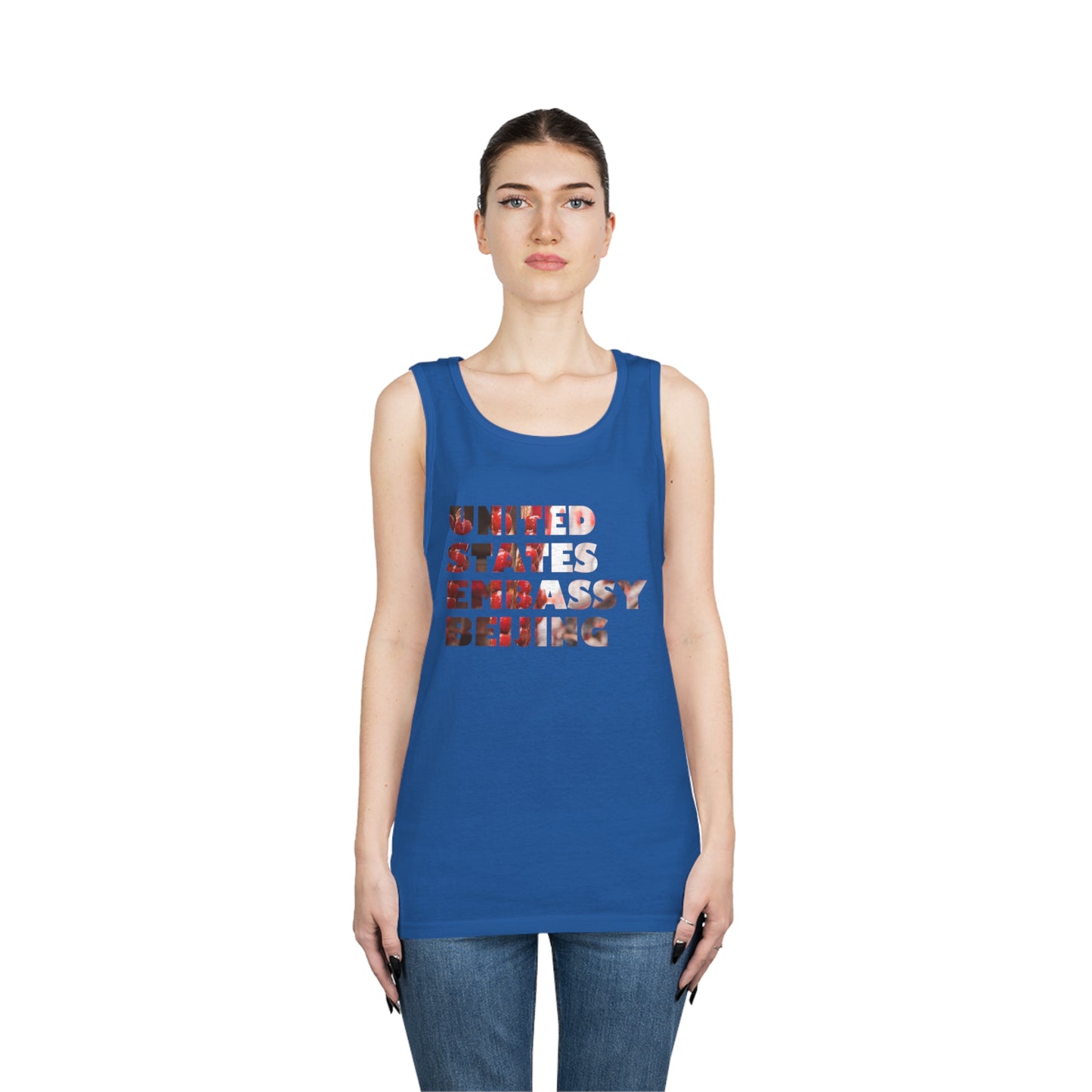 Read the Lines Tank Top: Beijing