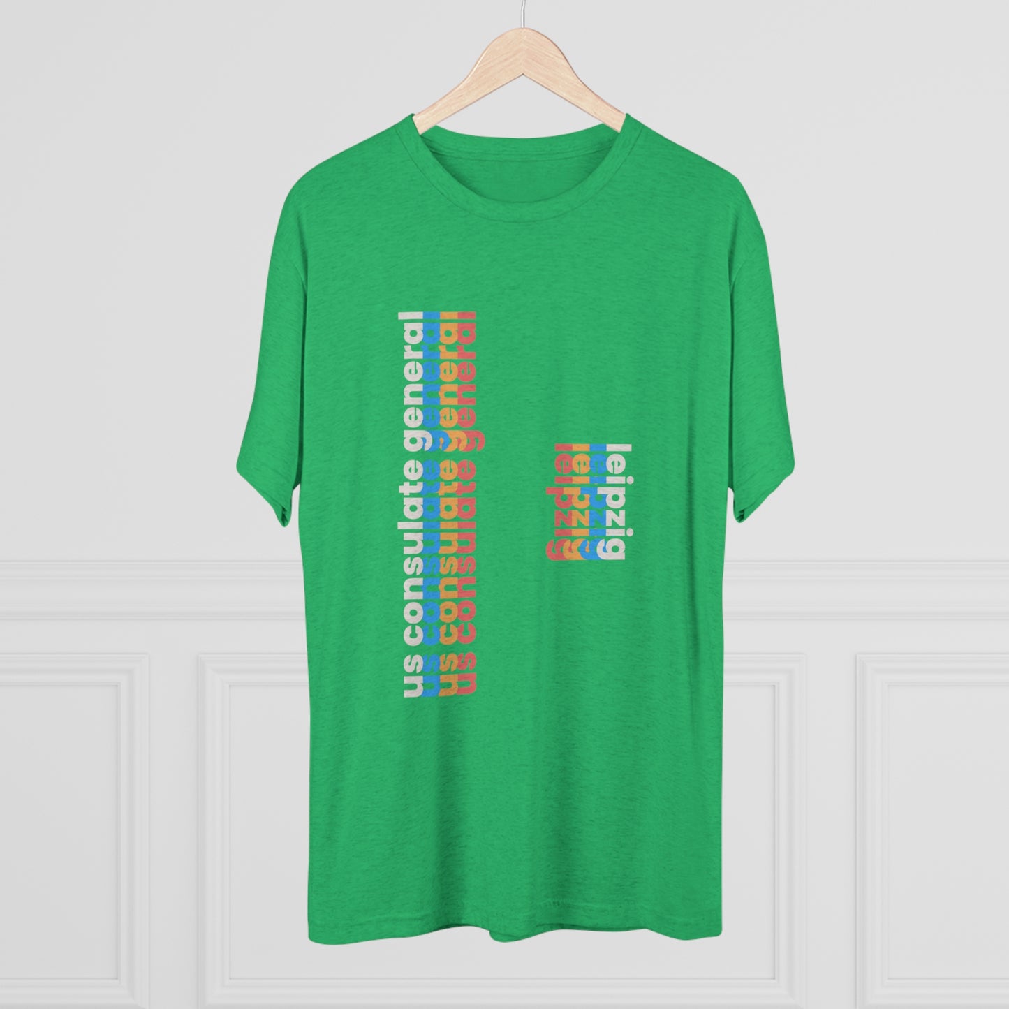 Retro Verso T-Shirt:  Leipzig