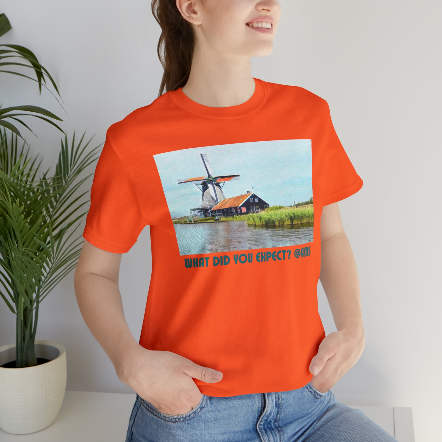 Comfy Short Sleeve T-Shirt: Amsterdam