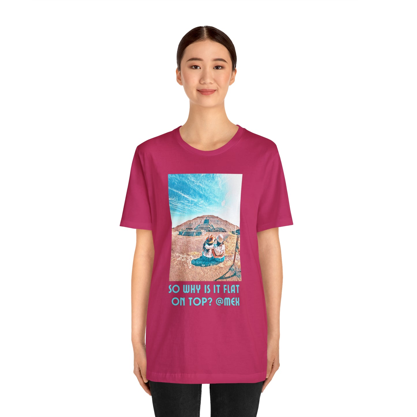 Comfy Short Sleeve Fun T-Shirt: Mexico