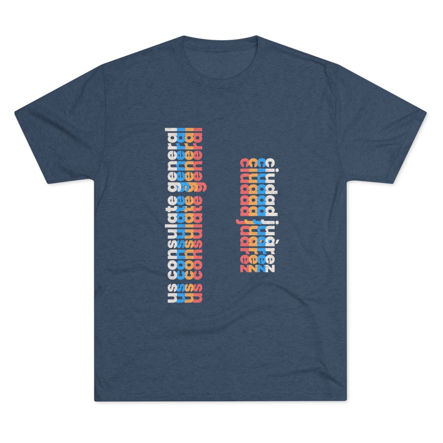 Retro Verso T-Shirt:  Ciudad Juarez