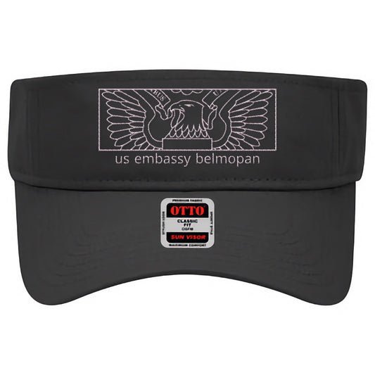 Modern Embroidered Visor: Belmopan