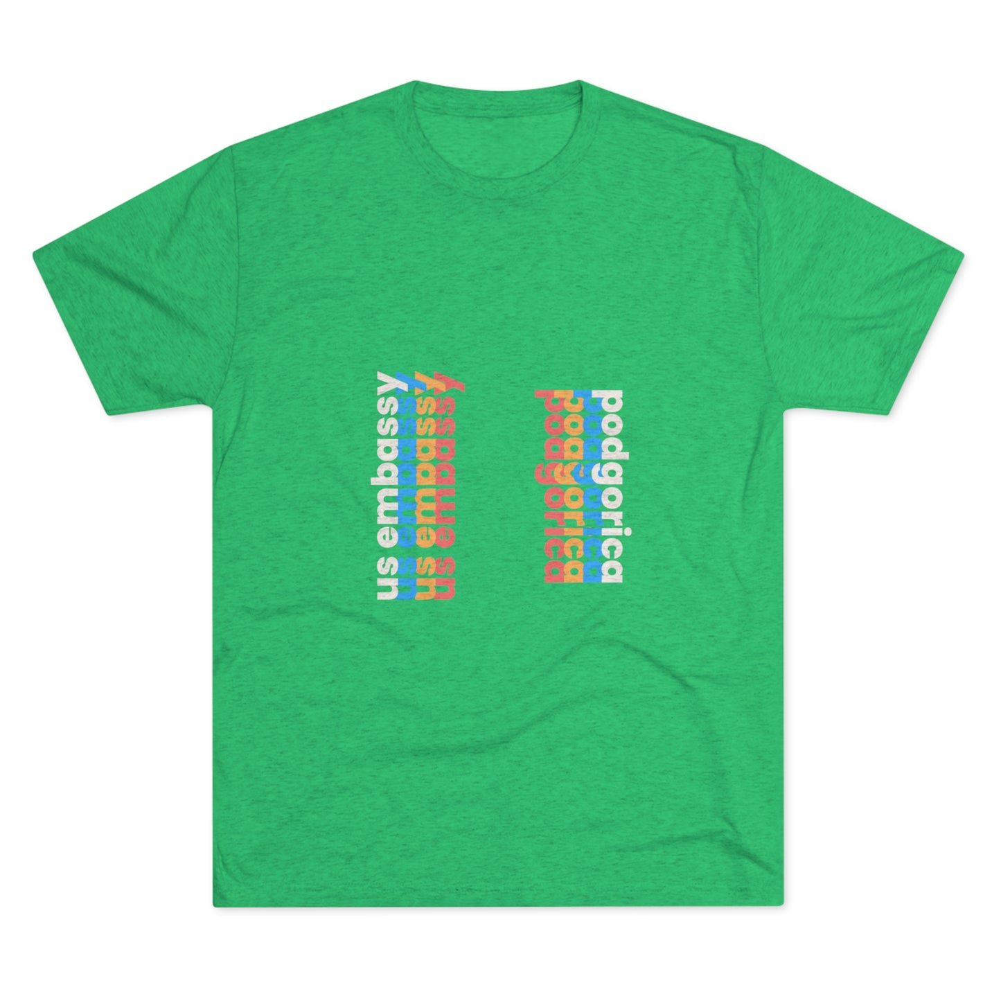 Retro Verso T-Shirt: Podgorica