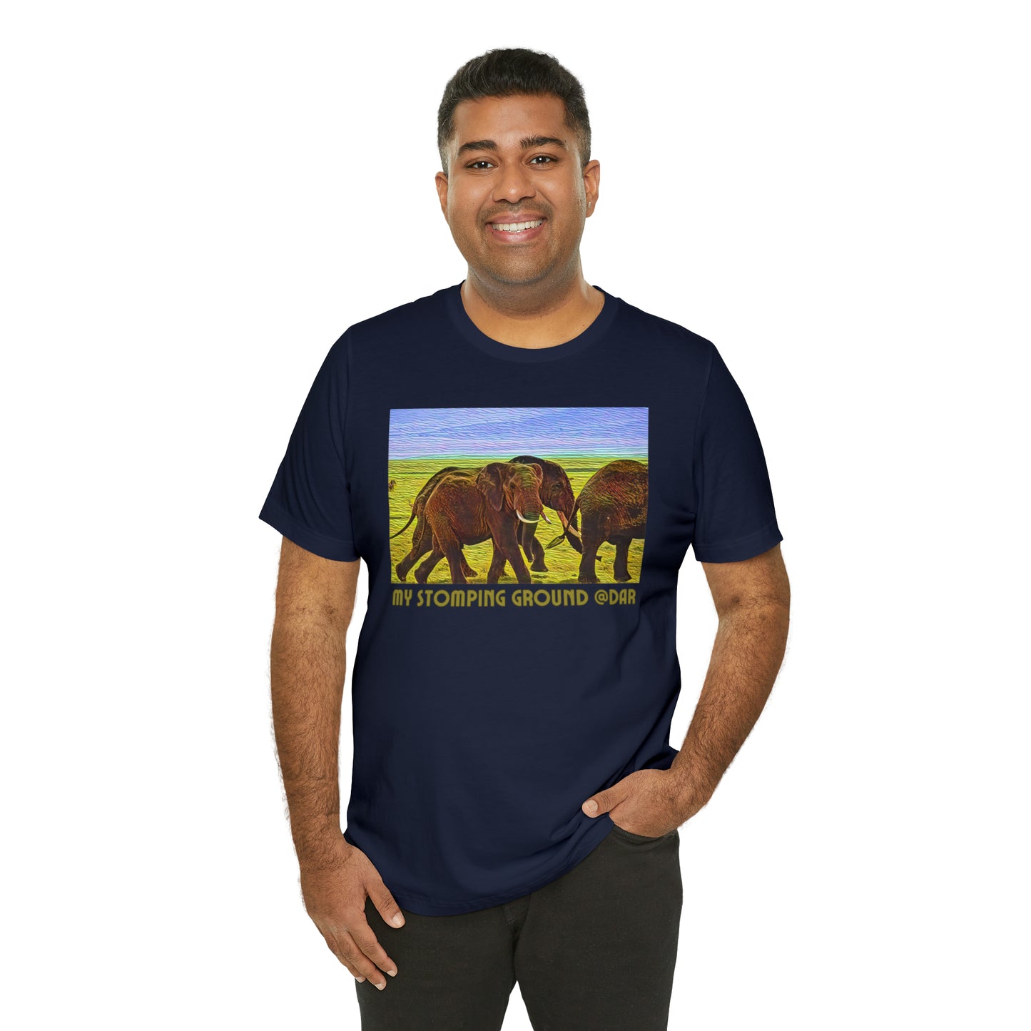 Comfy Short Sleeve Fun T-Shirt: Dar es Salaam