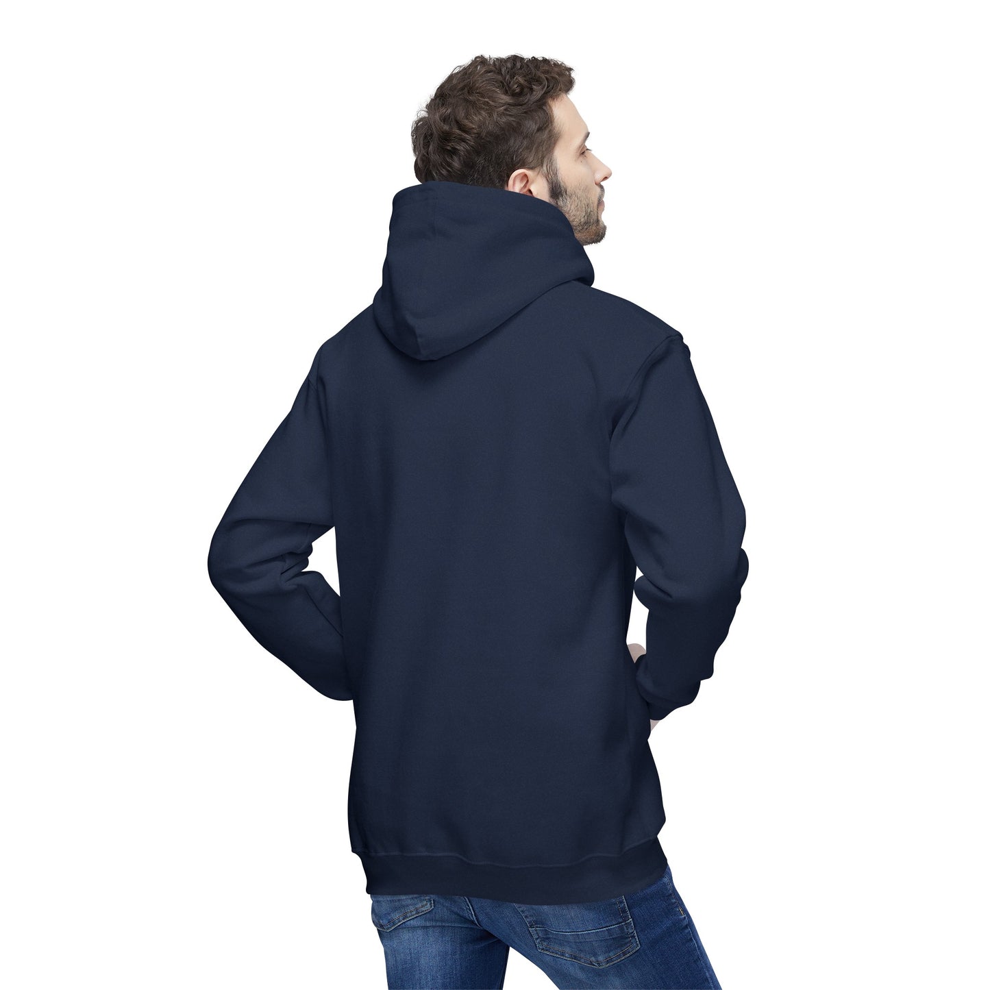 Modern, Made in the USA Hoodie: Riyadh