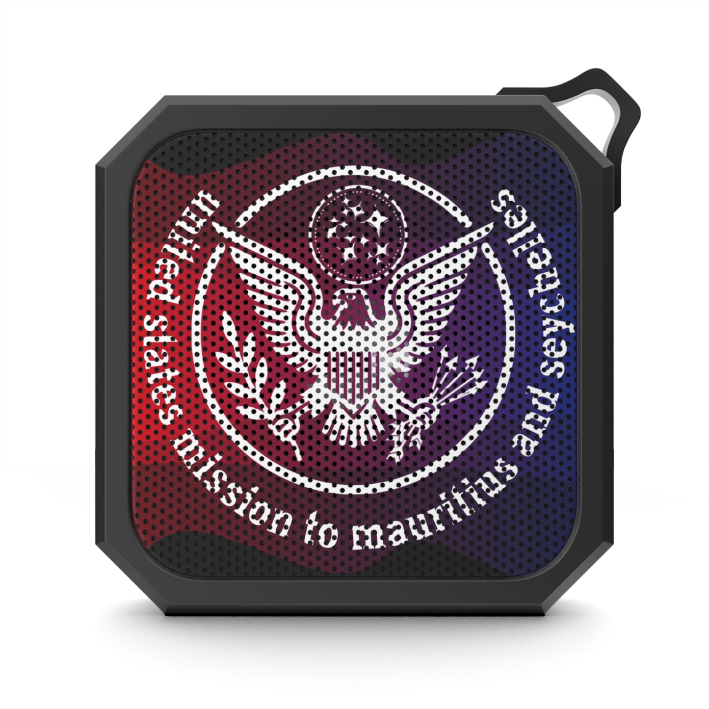Red White and Blue, Outdoor Bluetooth Speaker: Mauritius and Seychelles