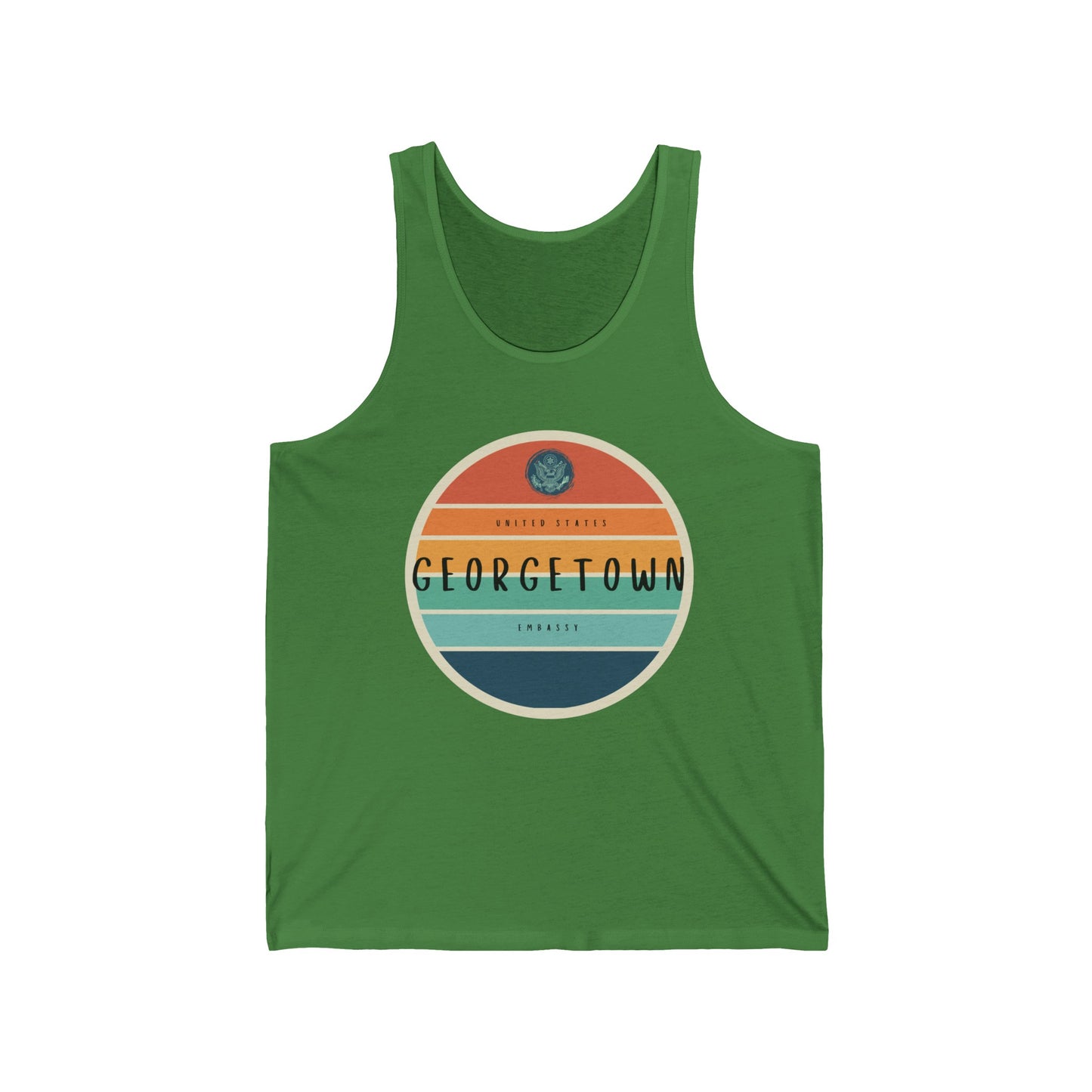 Setting Sun Tank Top: Georgetown