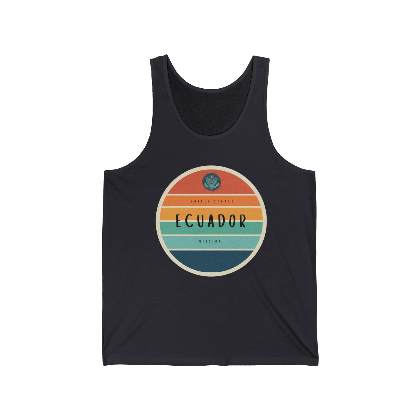 Setting Sun Tank Top: Ecuador