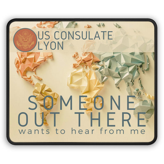 Gorgeous Reminder Mouse Pad: Lyon