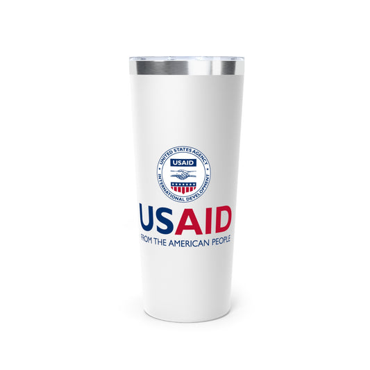 Copper Vacuum Insulated Tumbler, 22oz: USAID Afghanistan