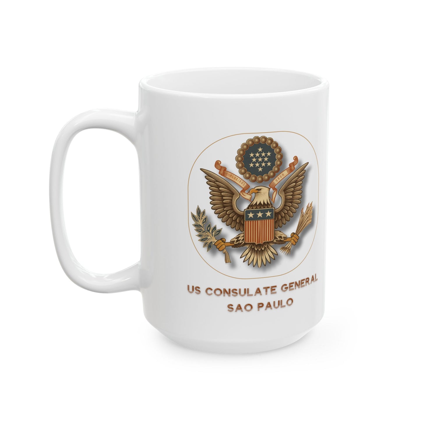 Vintage Great Seal Coffee Mug: Sao Paulo