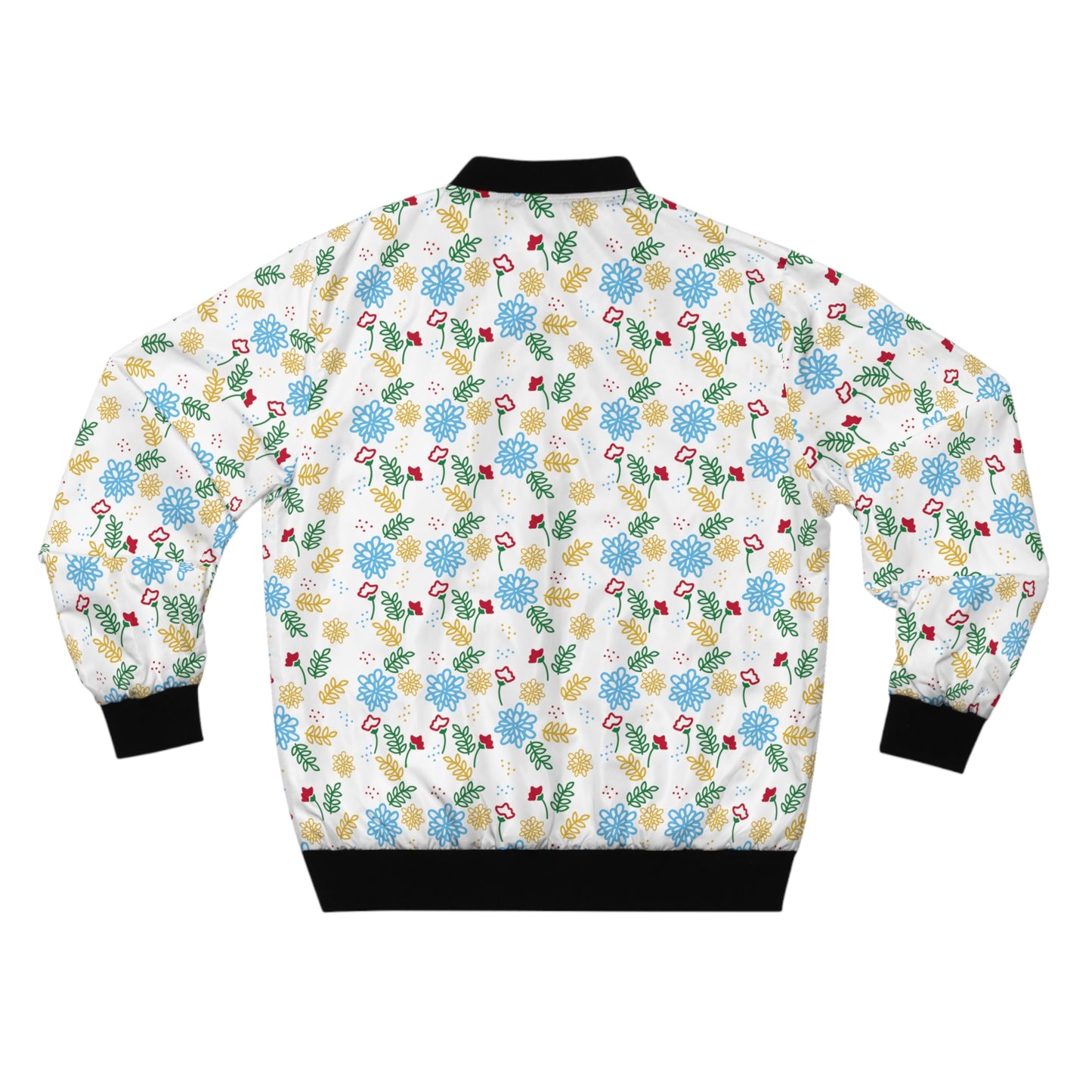 Flowered Up Bomber Jacket: Hungary