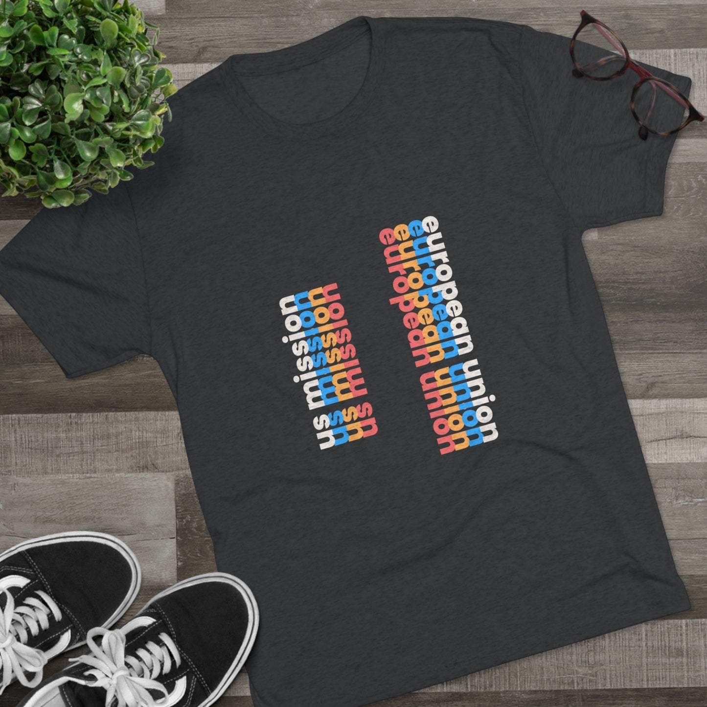 Retro Verso T-Shirt: European Union
