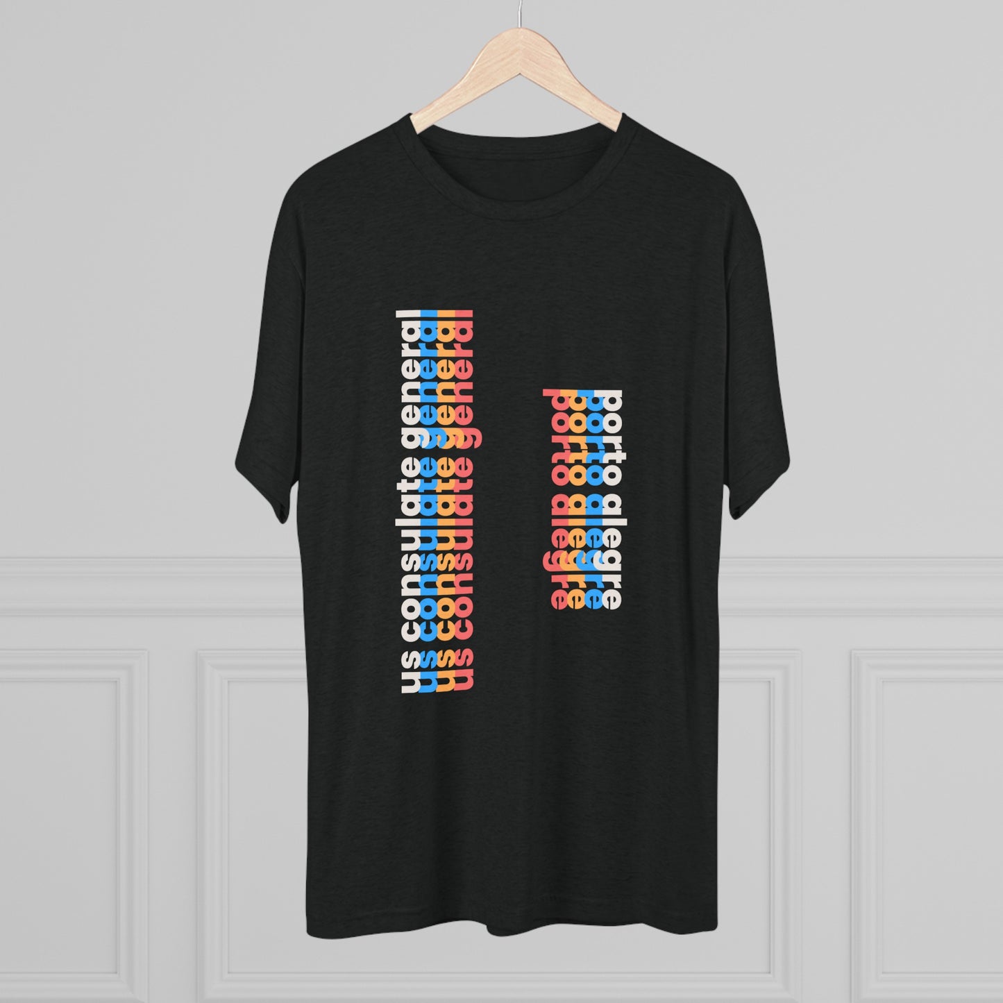 Retro Verso T-Shirt:  Porto Alegre