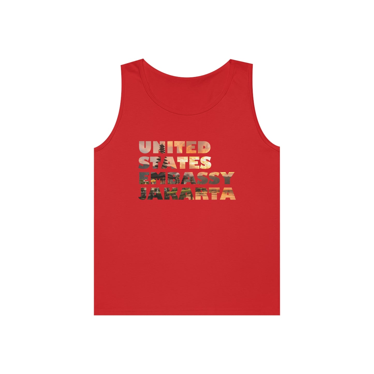 Read the Lines Tank Top: Jakarta