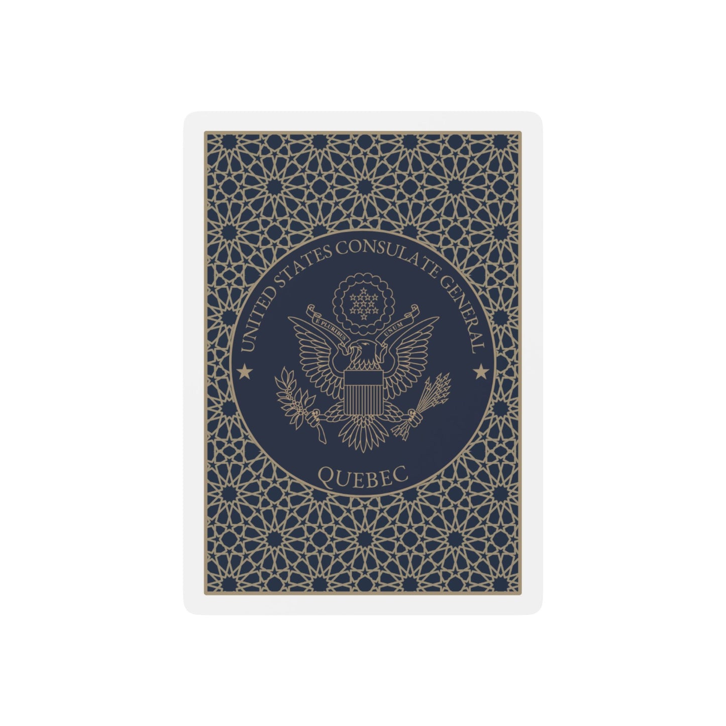 Elegant Playing Cards: Quebec