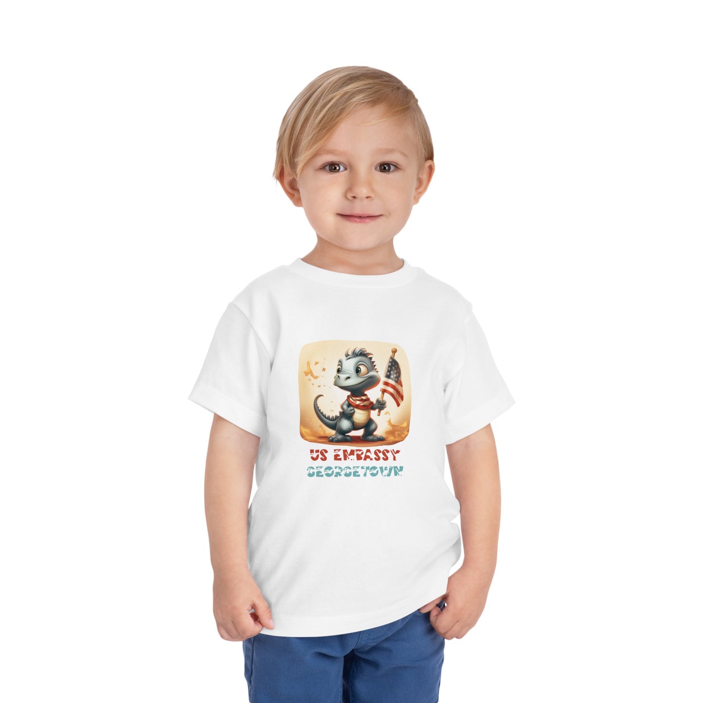 Kid's Dinosaur T-Shirt: Georgetown
