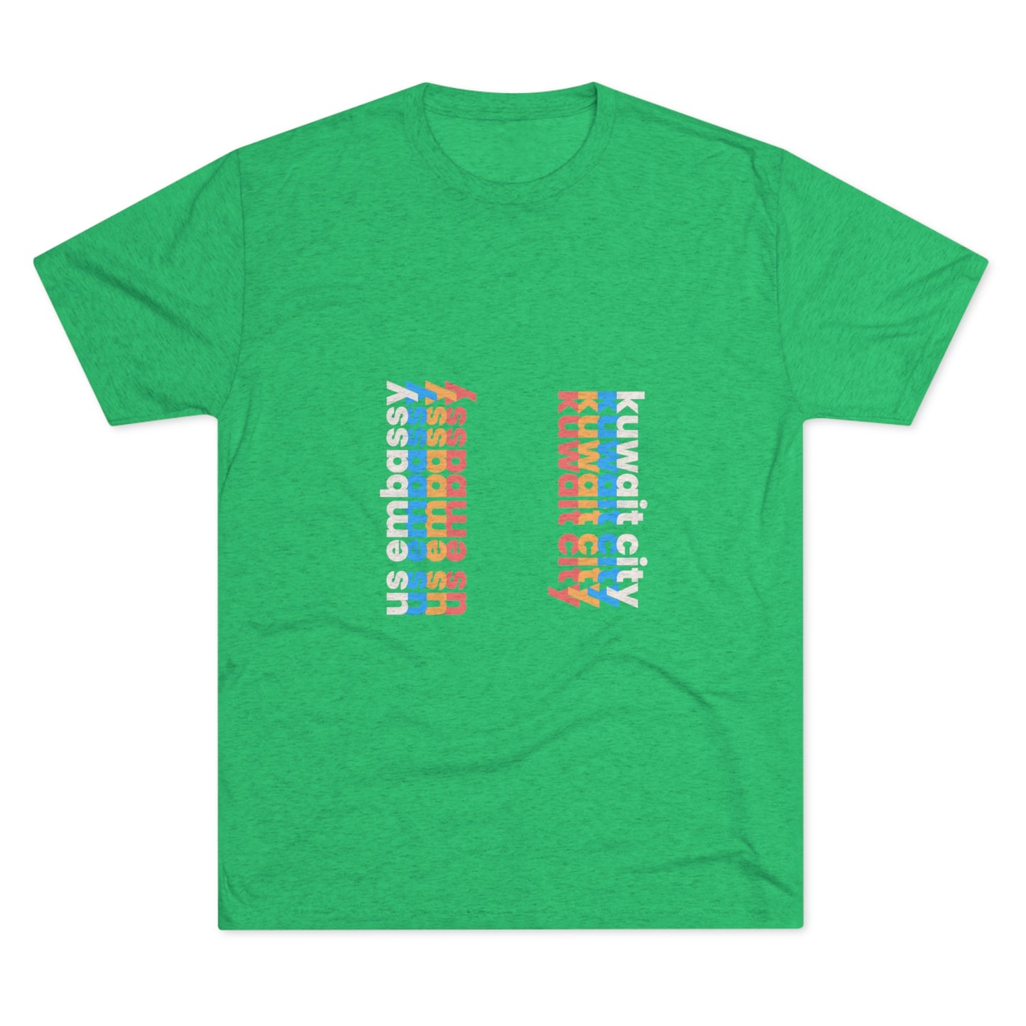 Retro Verso T-Shirt: Kuwait City