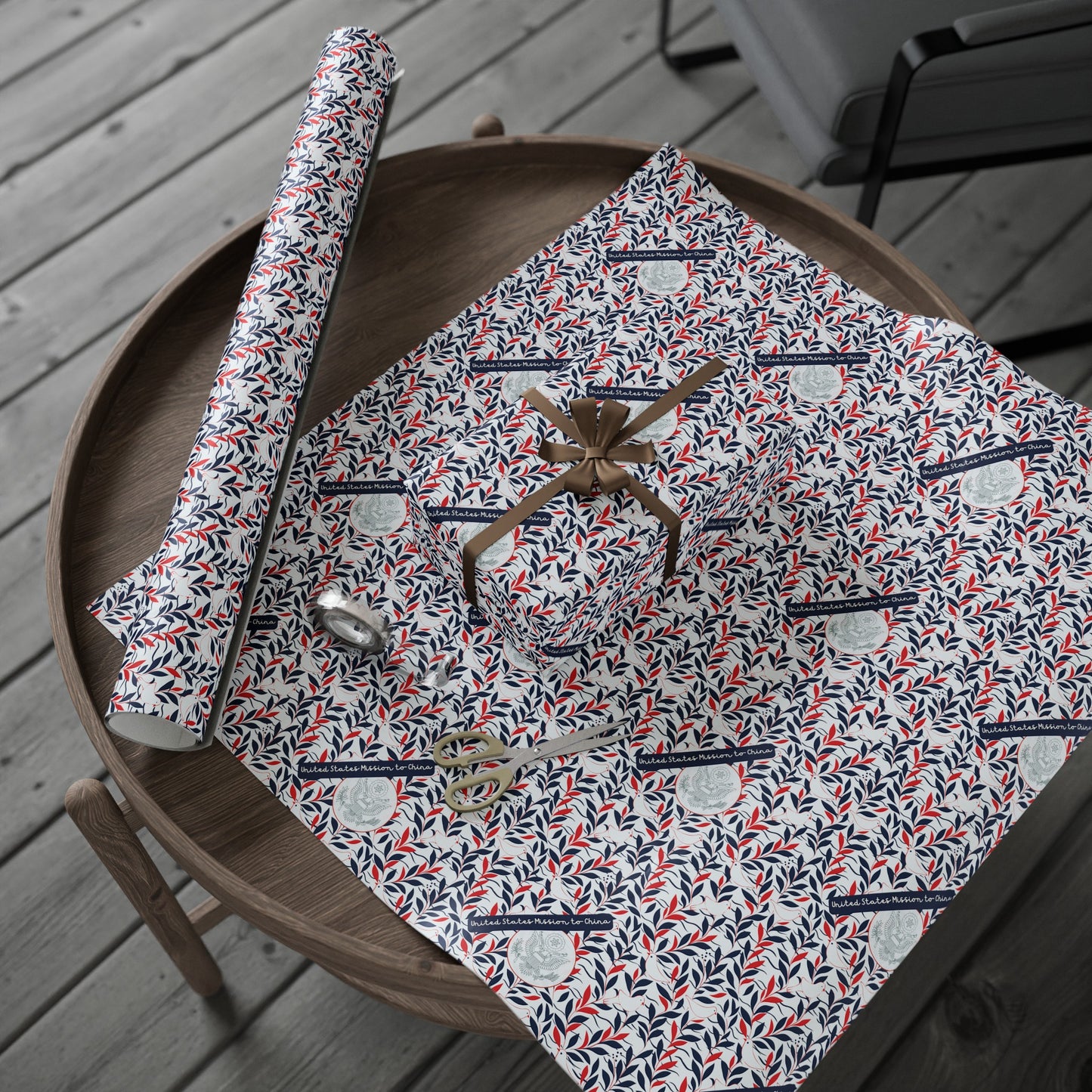 Finding Peace Wrapping Paper: China