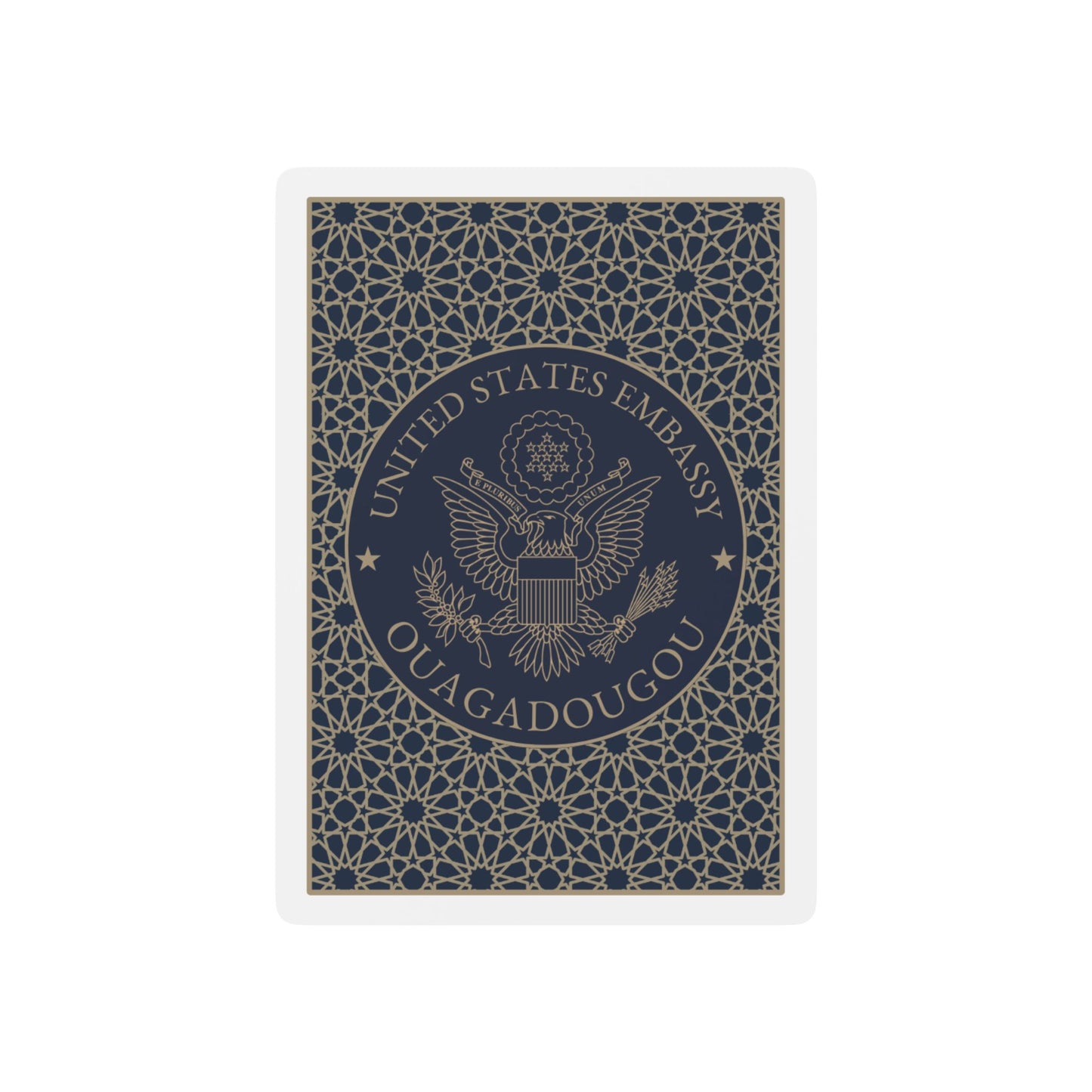 Elegant Playing Cards: Ouagadougou
