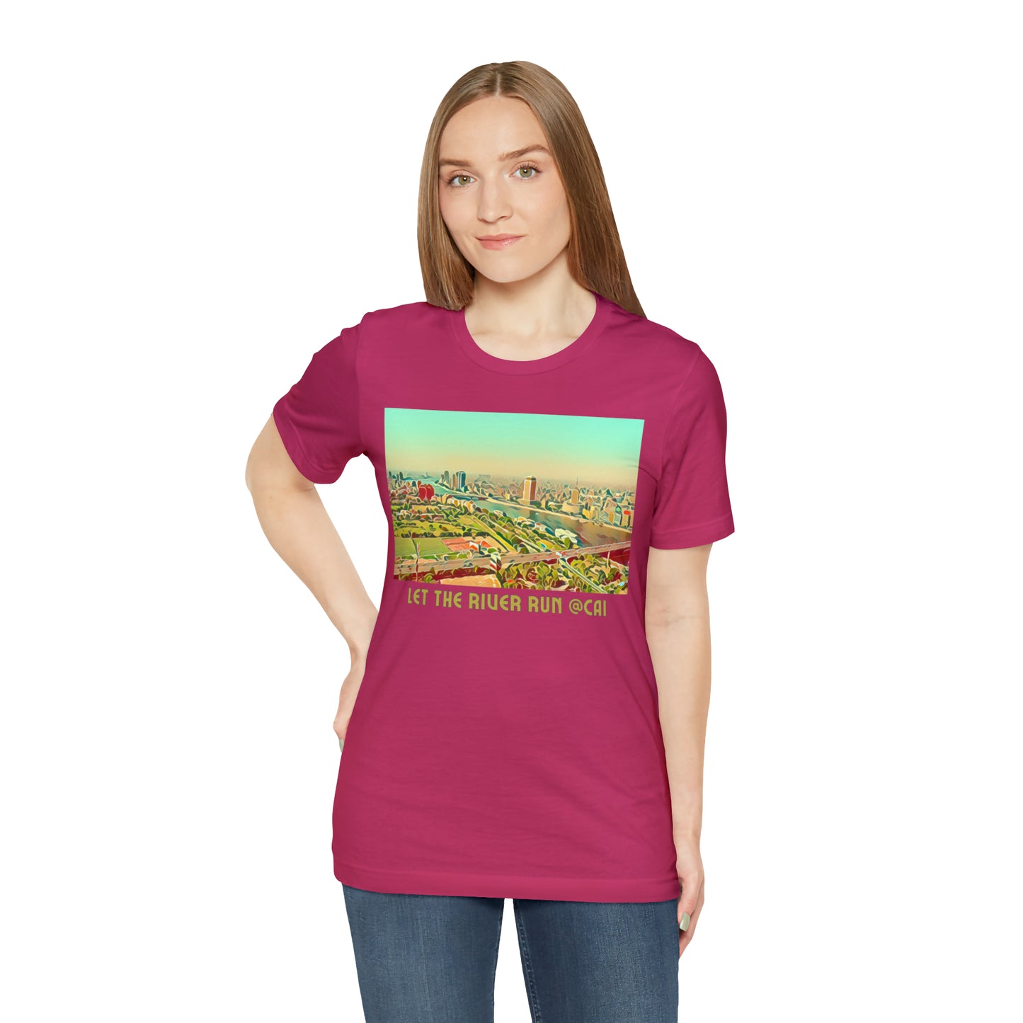 Comfy Short Sleeve T-Shirt: Cairo